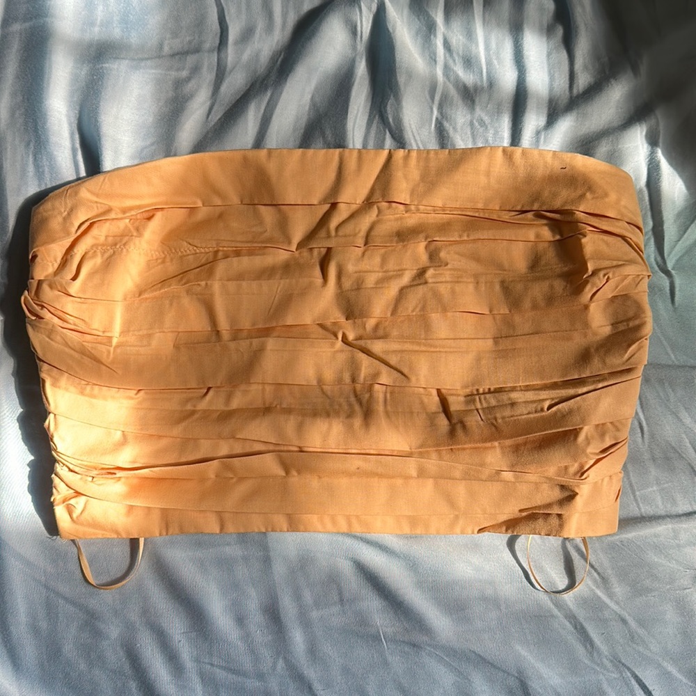 ABERCROMBIE RUCHED TUBE TOP NWOT